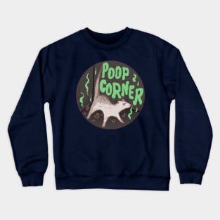 Ferret Poop Corner Crewneck Sweatshirt